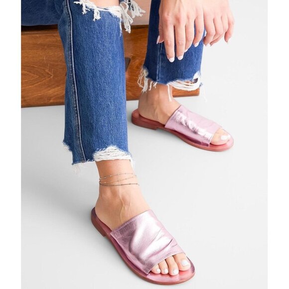 Free People Sant Antonio Pink Sandal Size EU 41 US 10.5 - Picture 2 of 8